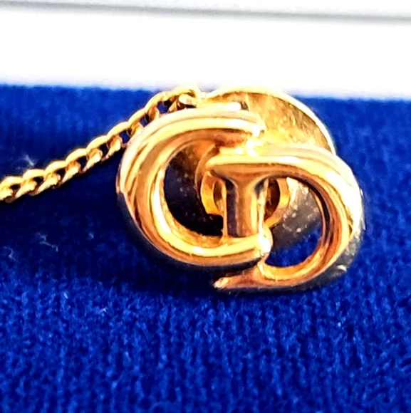 Authentic Christian Dior Tie Clip